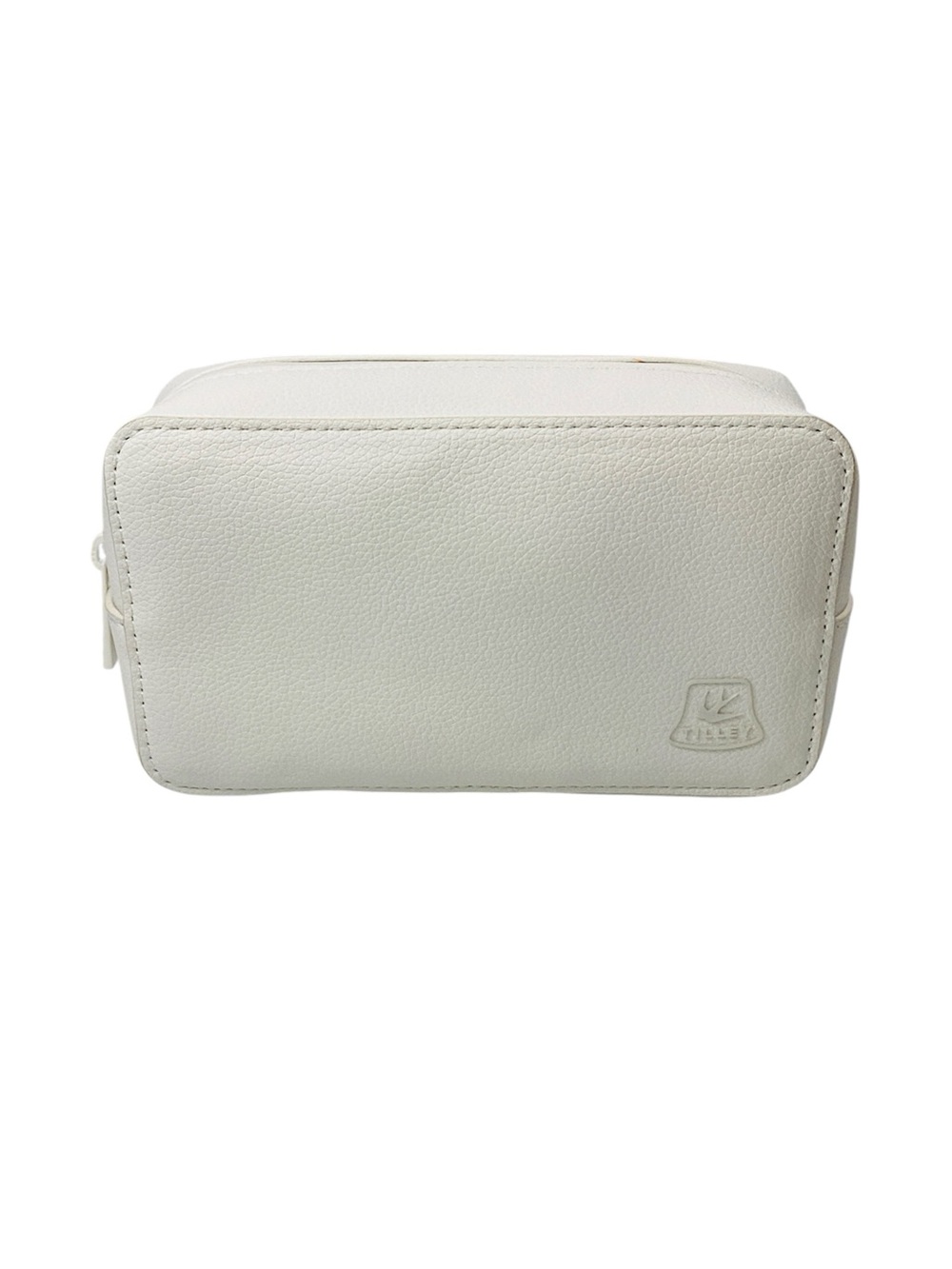 🐵 Tilley X Shiseido White Faux Leather Cosmetic Pouch Or Belt Bag